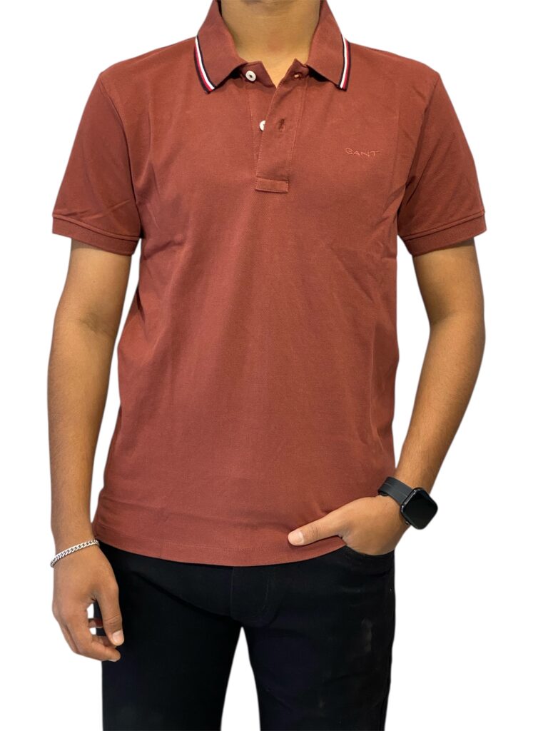 GANT COLLARED T-SHIRT
