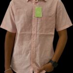 H&M HALF-SLEEVE LINEN SHIRT