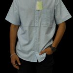 H&M HALF-SLEEVE LINEN SHIRT