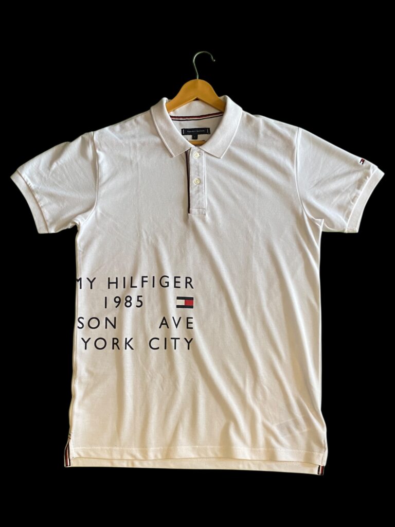 TOMMY HILFIGER COLLARED T-SHIRT