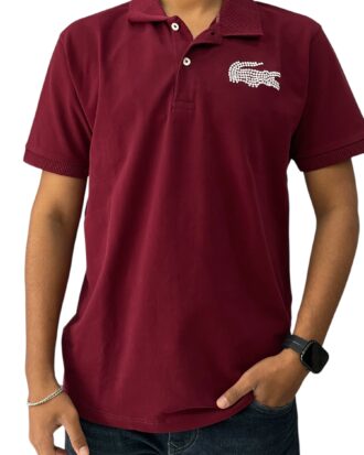 LACOSTE COLLARED T-SHIRT