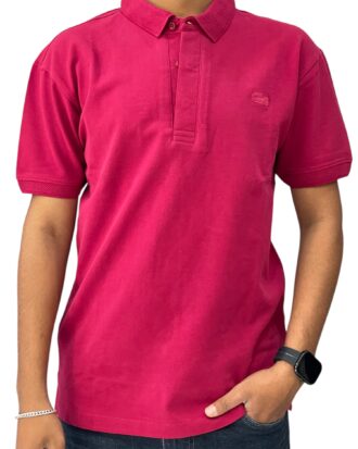 LACOSTE COLLARED T-SHIRT