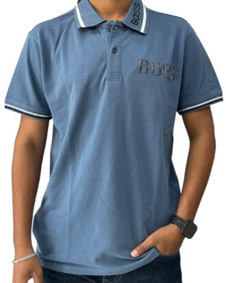 HUGO BOSS COLLARED T-SHIRT