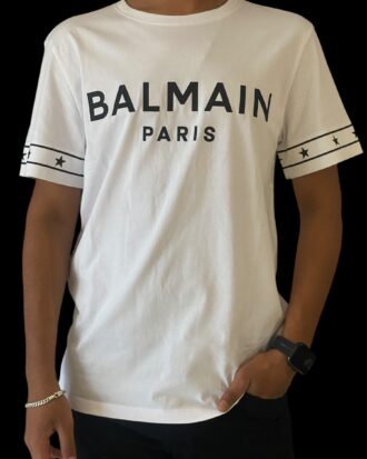 BALMAIN ROUND NECK T-SHIRT