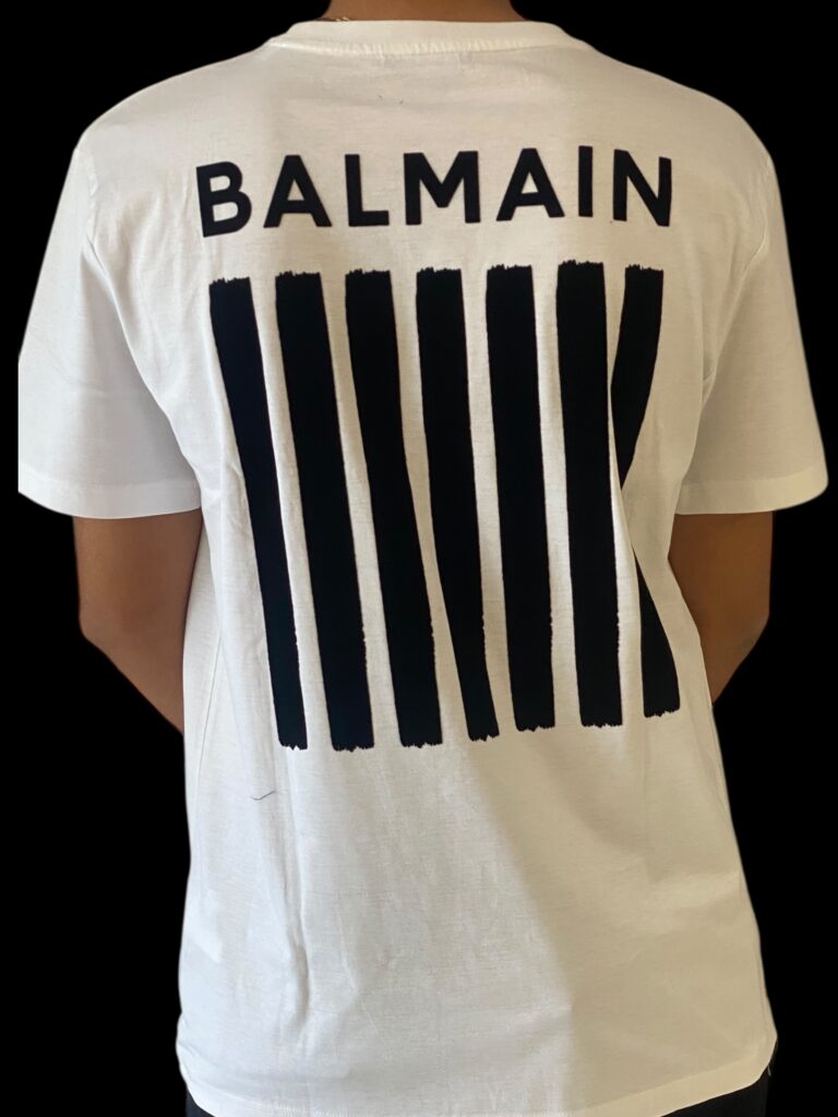 BALMAIN ROUND NECK T-SHIRT - Image 3