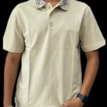 BURBERRY COLLARED T-SHIRT