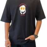 ZARA ROUND NECK OVERSIZE T-SHIRT