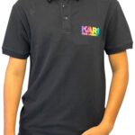 KARL LARGERELD COLLARED T-SHIRT