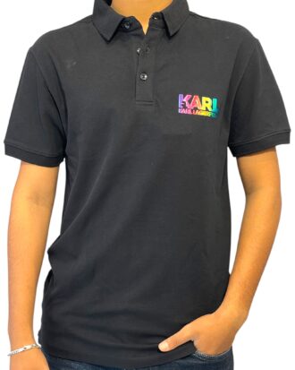 KARL LARGERELD COLLARED T-SHIRT