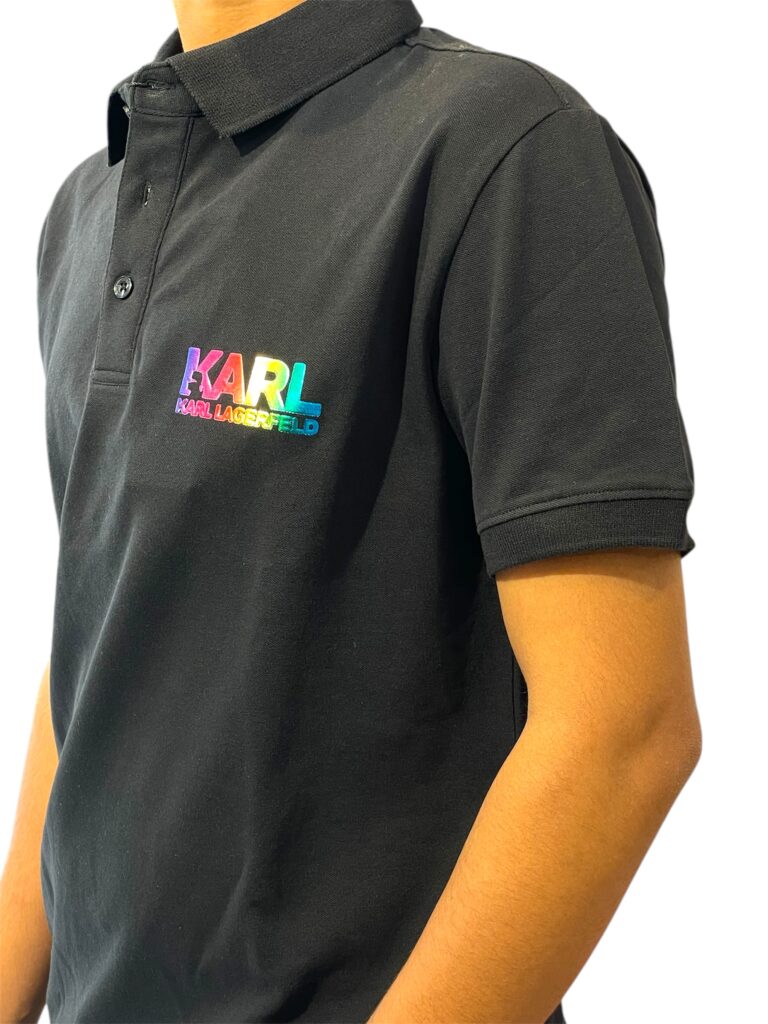 KARL LARGERELD COLLARED T-SHIRT - Image 2