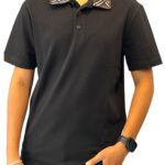 BURBERRY COLLARED T-SHIRT