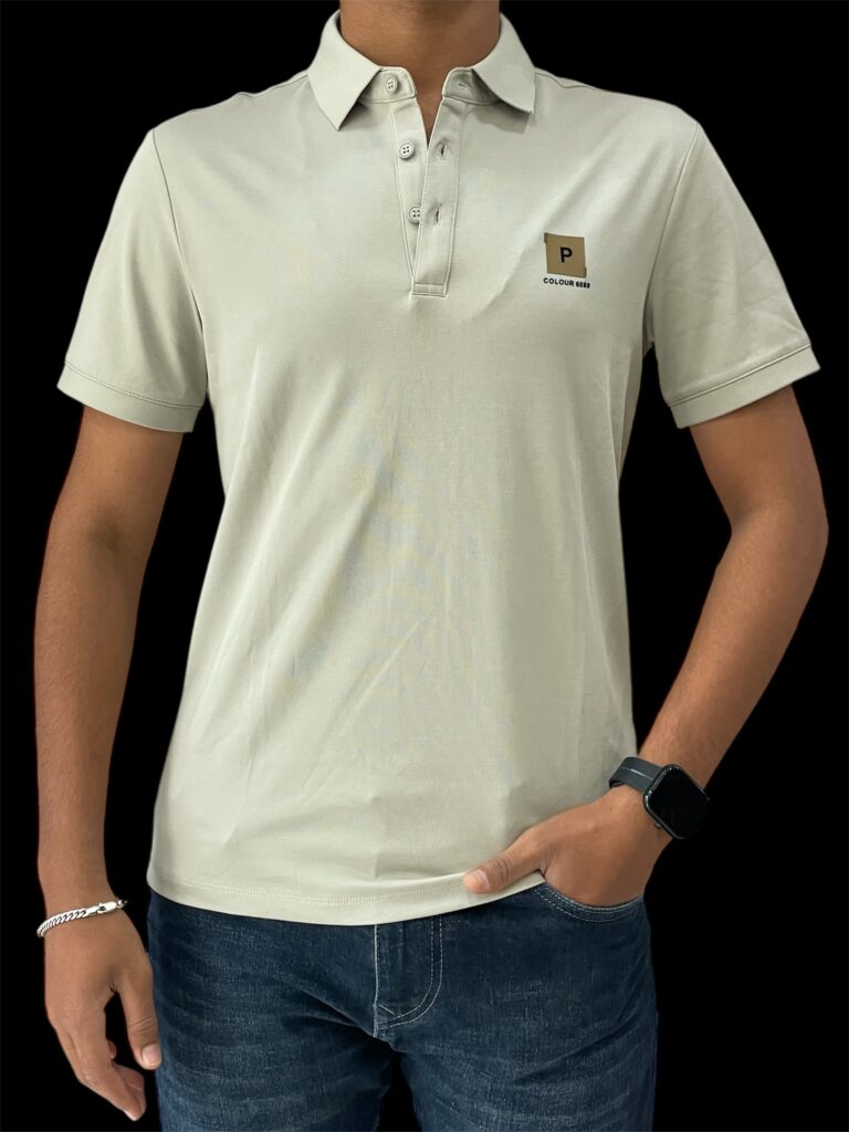 IMPORTED COLLARED T-SHIRT