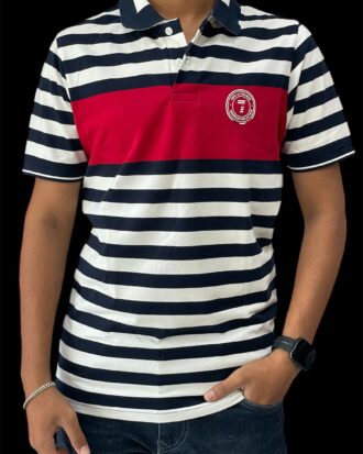 OCTAVE COLLARED T-SHIRT