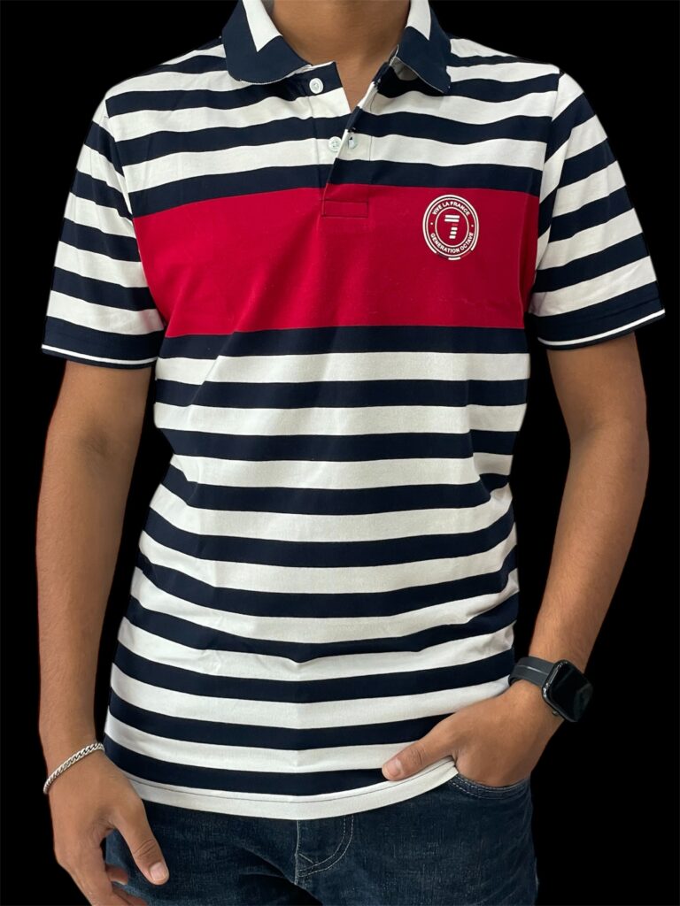 OCTAVE COLLARED T-SHIRT