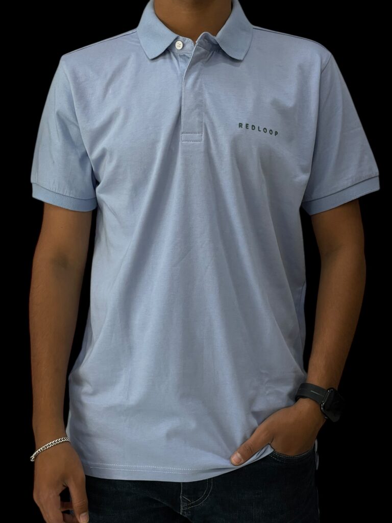 REDLOOP COLLARED T-SHIRT