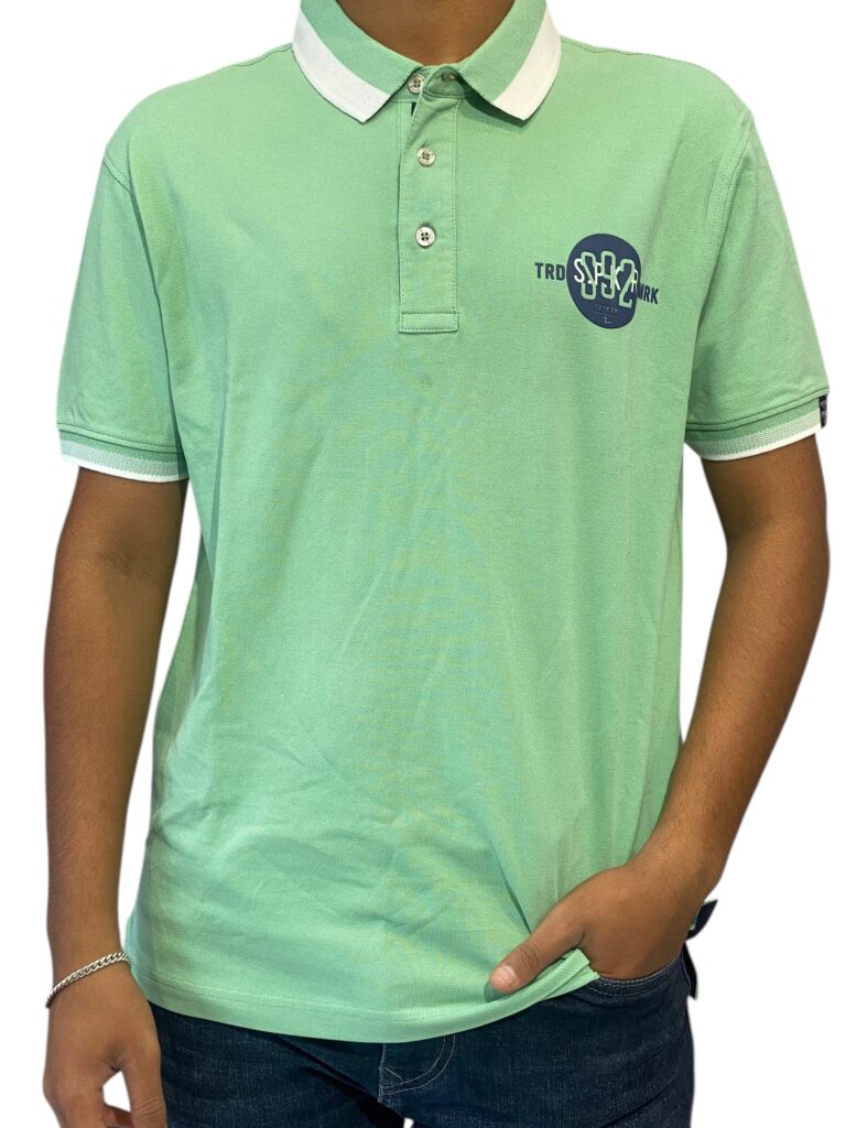 SPYKAR COLLARED T-SHIRT