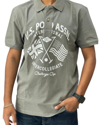 U S POLO ASSN COLLARED T-SHIRT