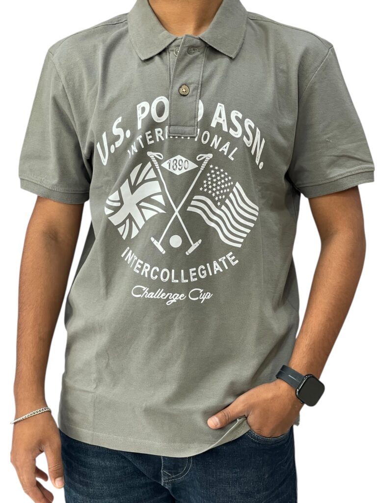 U S POLO ASSN COLLARED T-SHIRT