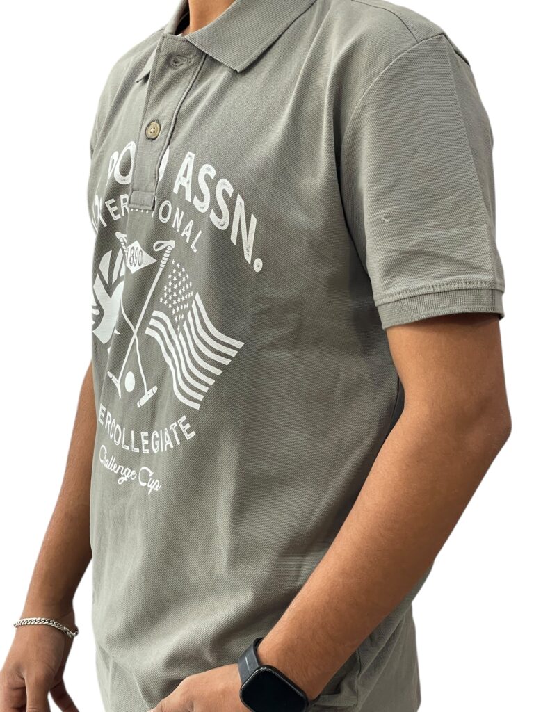 U S POLO ASSN COLLARED T-SHIRT - Image 2
