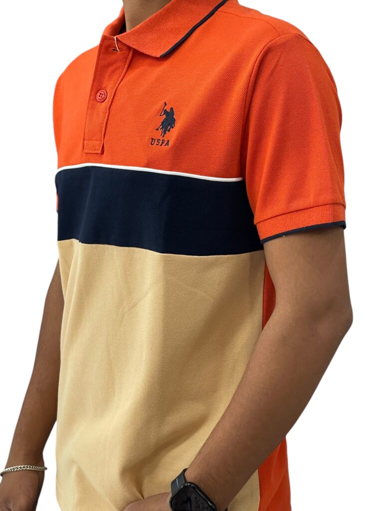 U S POLO ASSN COLLARED T-SHIRT - Image 2
