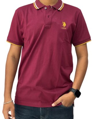 U S POLO ASSN COLLARED T-SHIRT