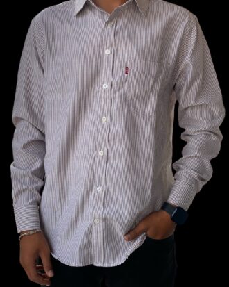LEVI'S  WHITE  SHIRT