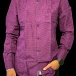 LINEN CLUB PURPLE SHIRT