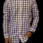 LINEN CLUB PURPLE SHIRT