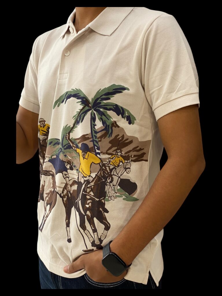 U S POLO COLLARED T-SHIRT - Image 2