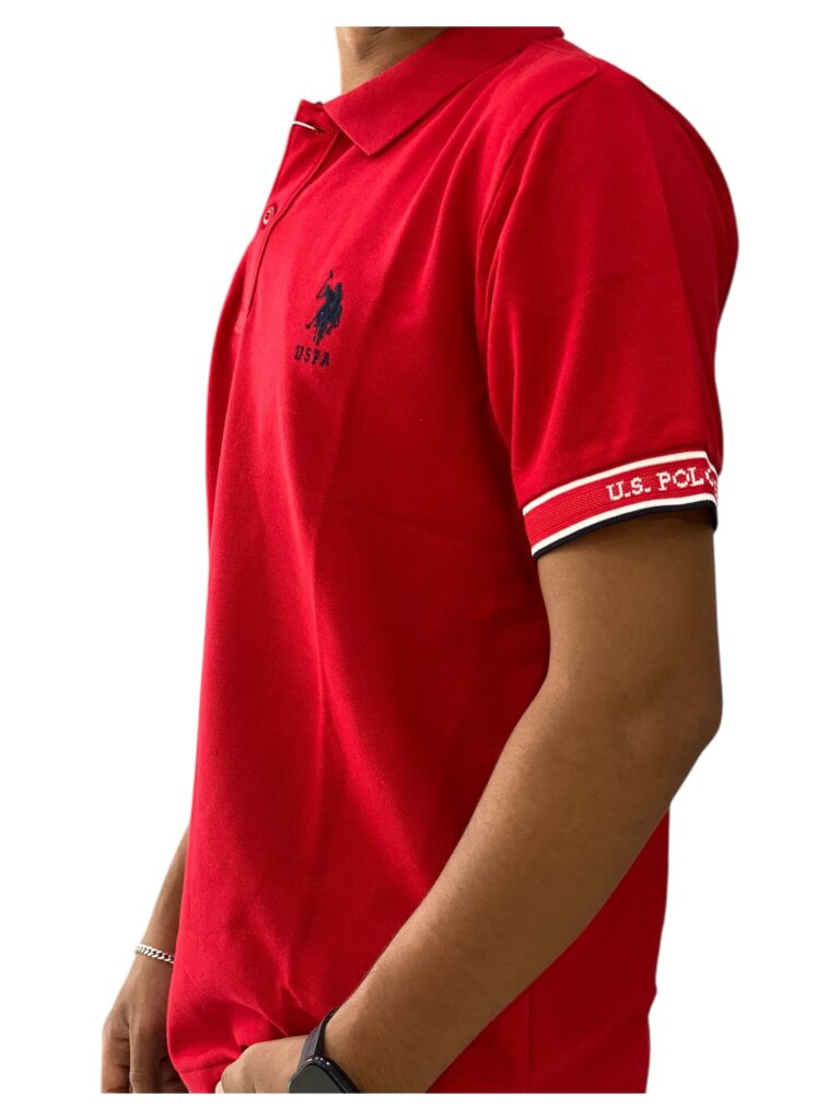 U S POLO COLLARED T-SHIRT