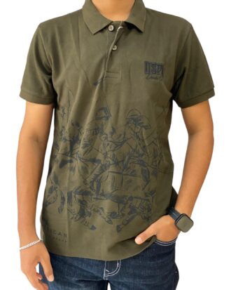 U S POLO COLLARED T-SHIRT