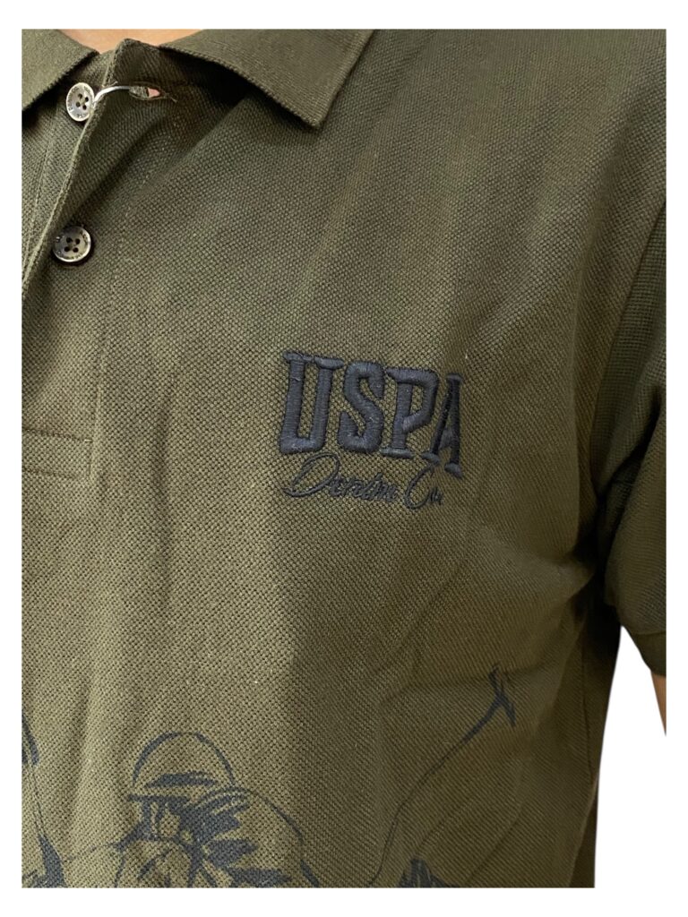 U S POLO COLLARED T-SHIRT - Image 3