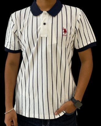 U S POLO COLLARED T-SHIRT
