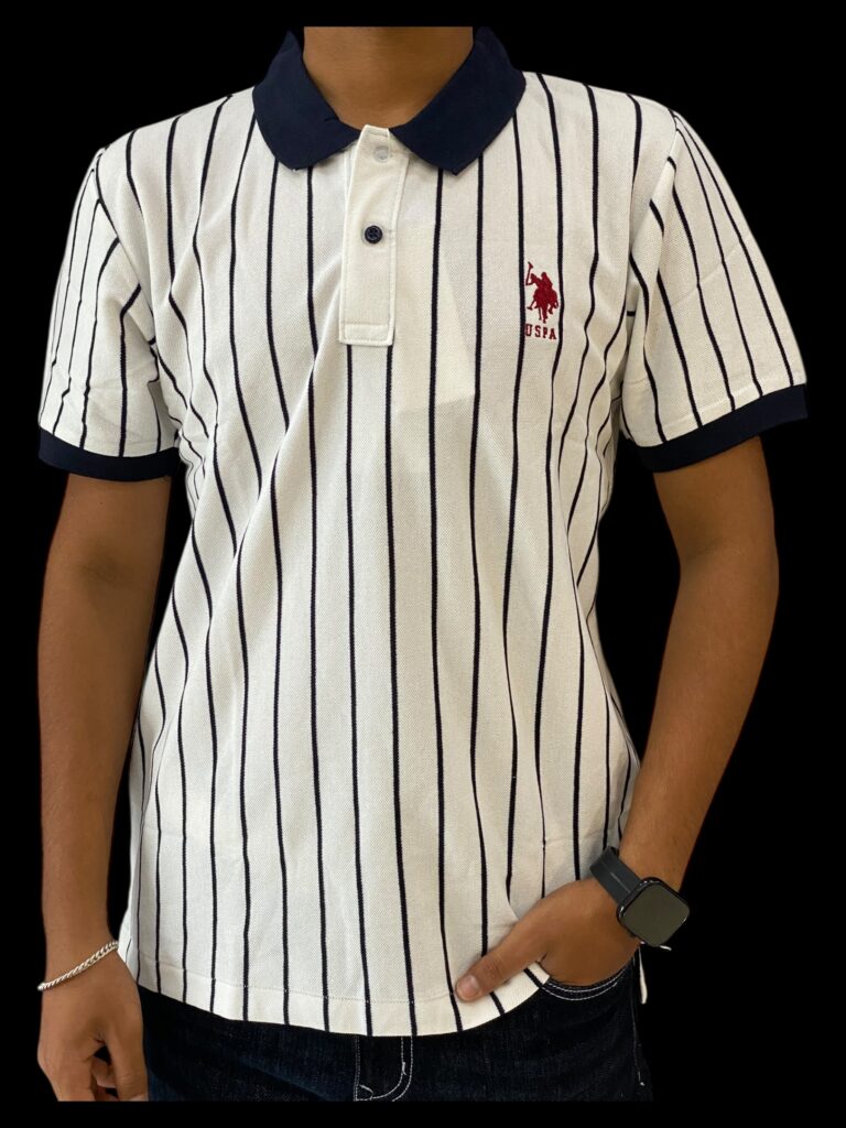 U S POLO COLLARED T-SHIRT