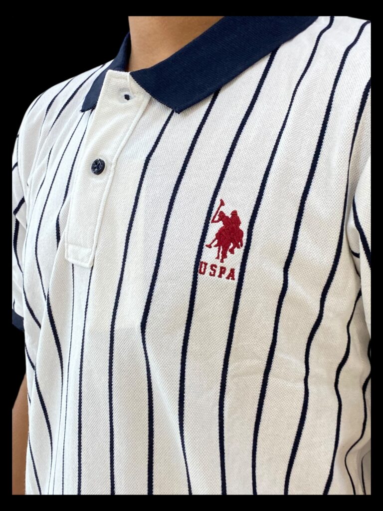 U S POLO COLLARED T-SHIRT - Image 3