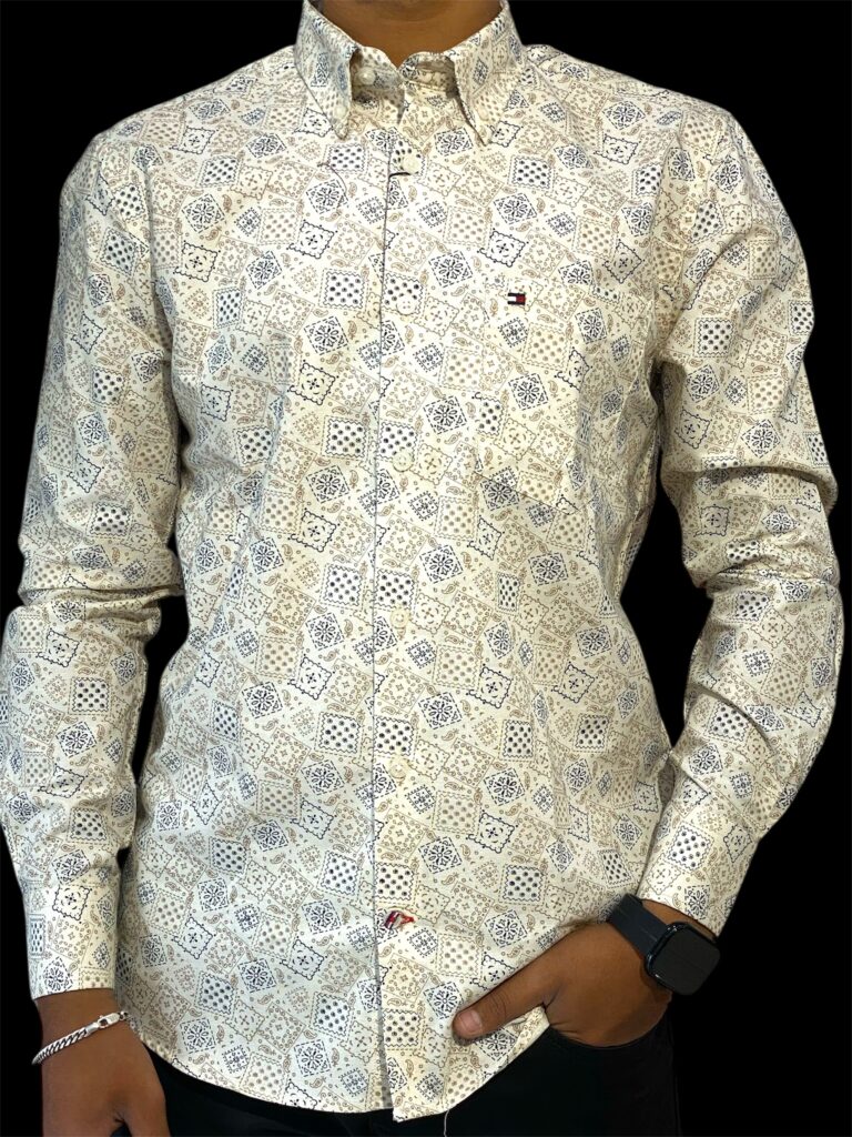 TOMMY HILFIGER PRINTED SHIRT