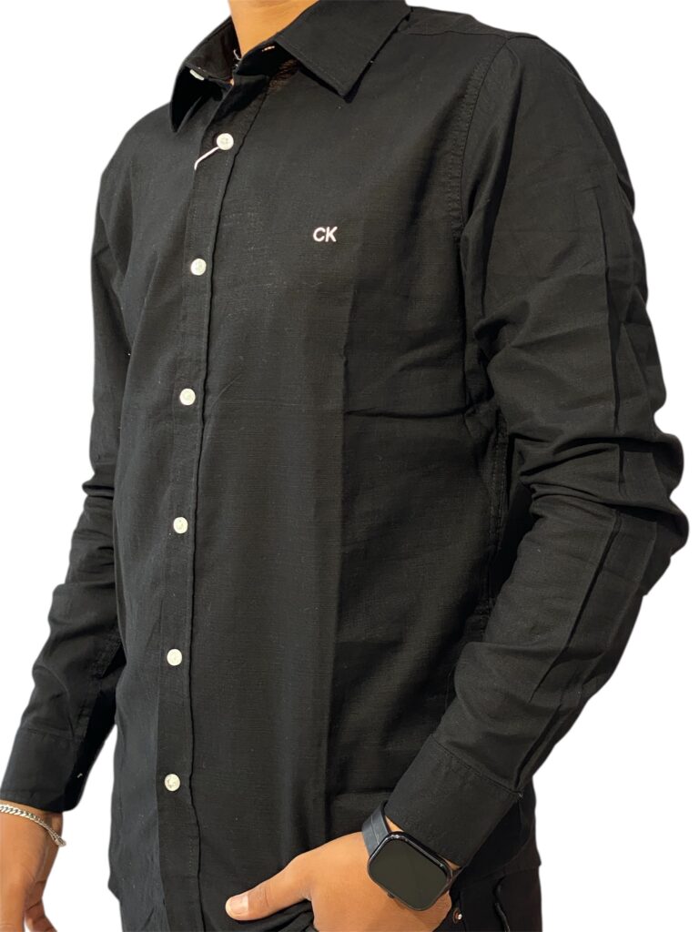 CALVIN KLEIN LINEN SHIRT - Image 2