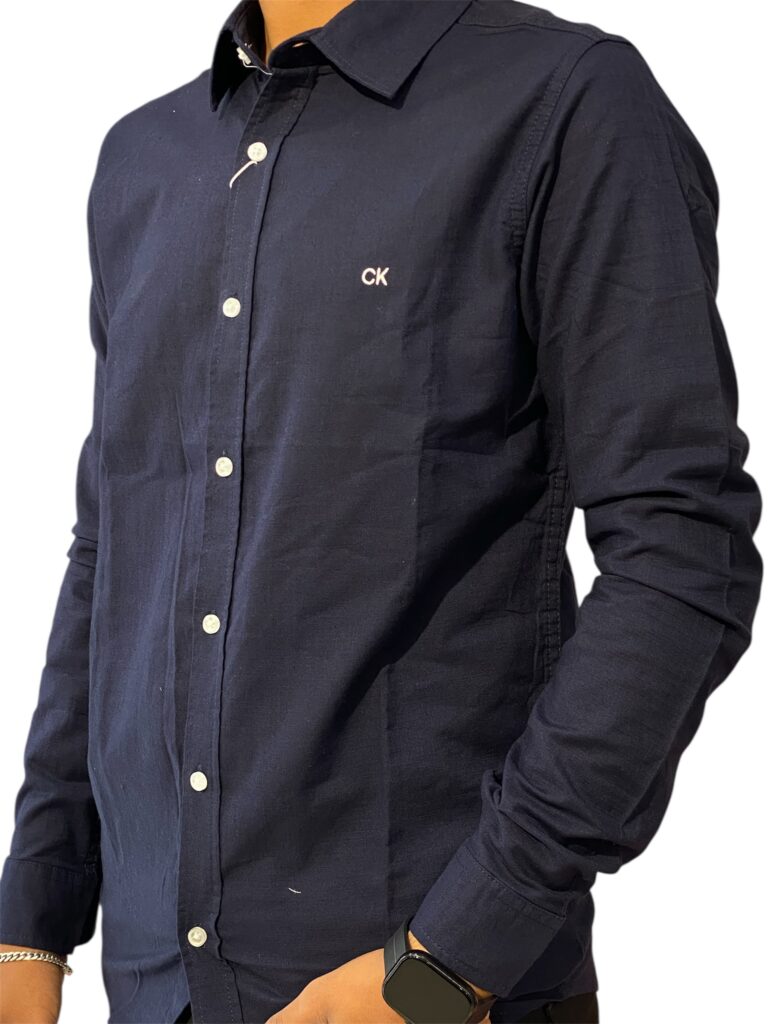 CALVIN KLEIN LINEN SHIRT - Image 2