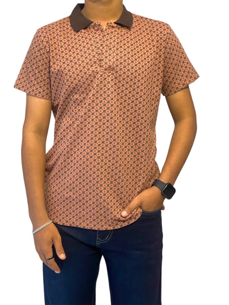 RARE RABBIT COLLARED T-SHIRT