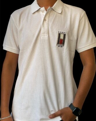TOMMY HILFIGER COLLARED T-SHIRT