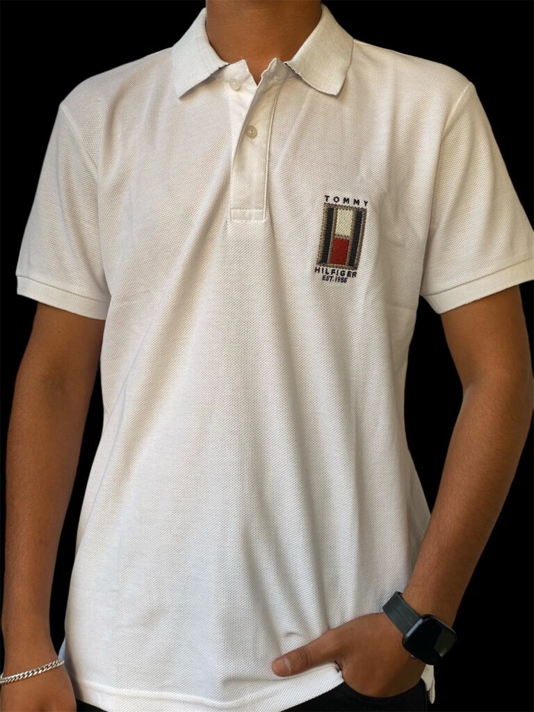 TOMMY HILFIGER COLLARED T-SHIRT