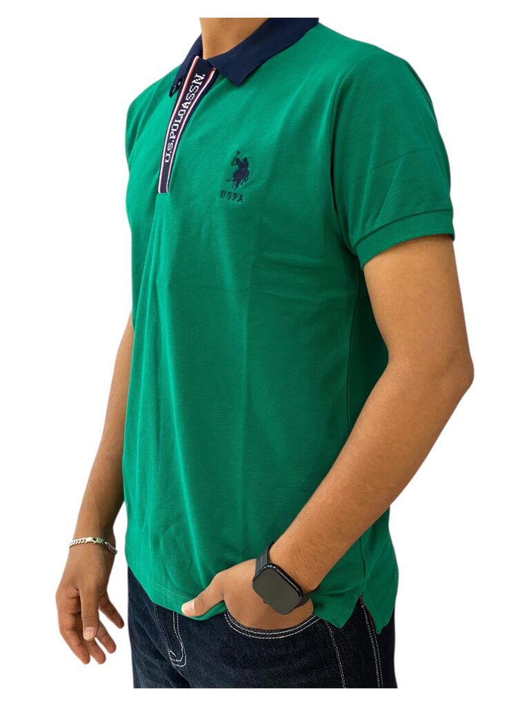 U S POLO COLLARED T-SHIRT - Image 2
