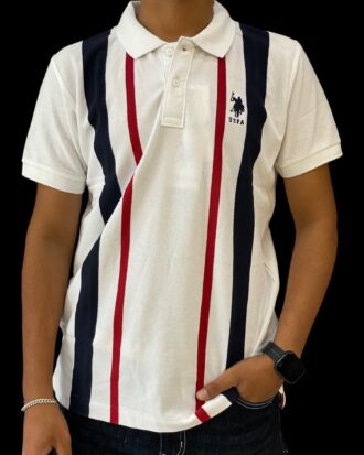 U S POLO COLLARED T-SHIRT