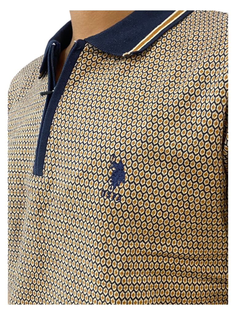 U S POLO COLLARED T-SHIRT - Image 5