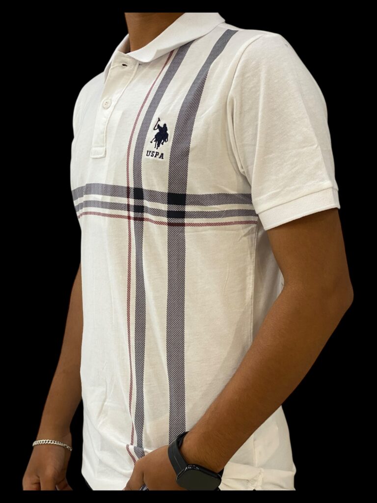 U S POLO COLLARED T-SHIRT