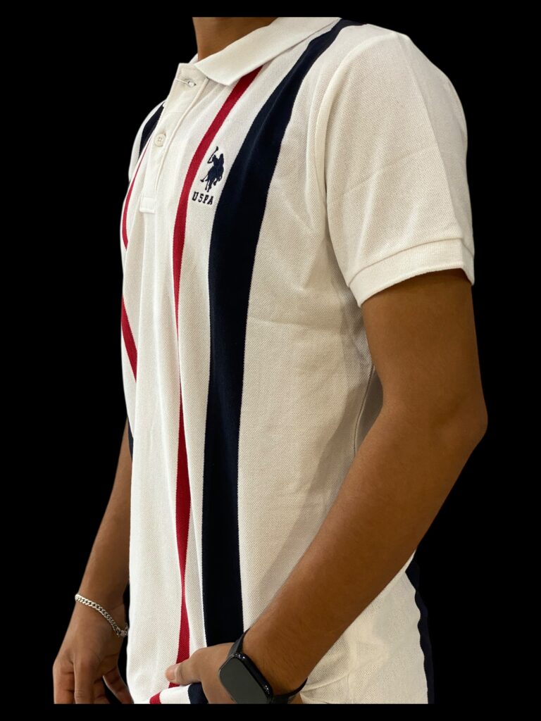 U S POLO COLLARED T-SHIRT - Image 2