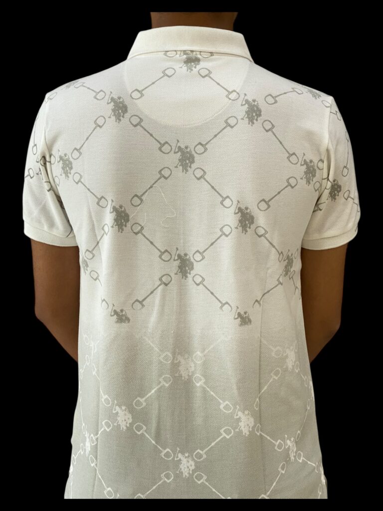 U S POLO COLLARED T-SHIRT - Image 3