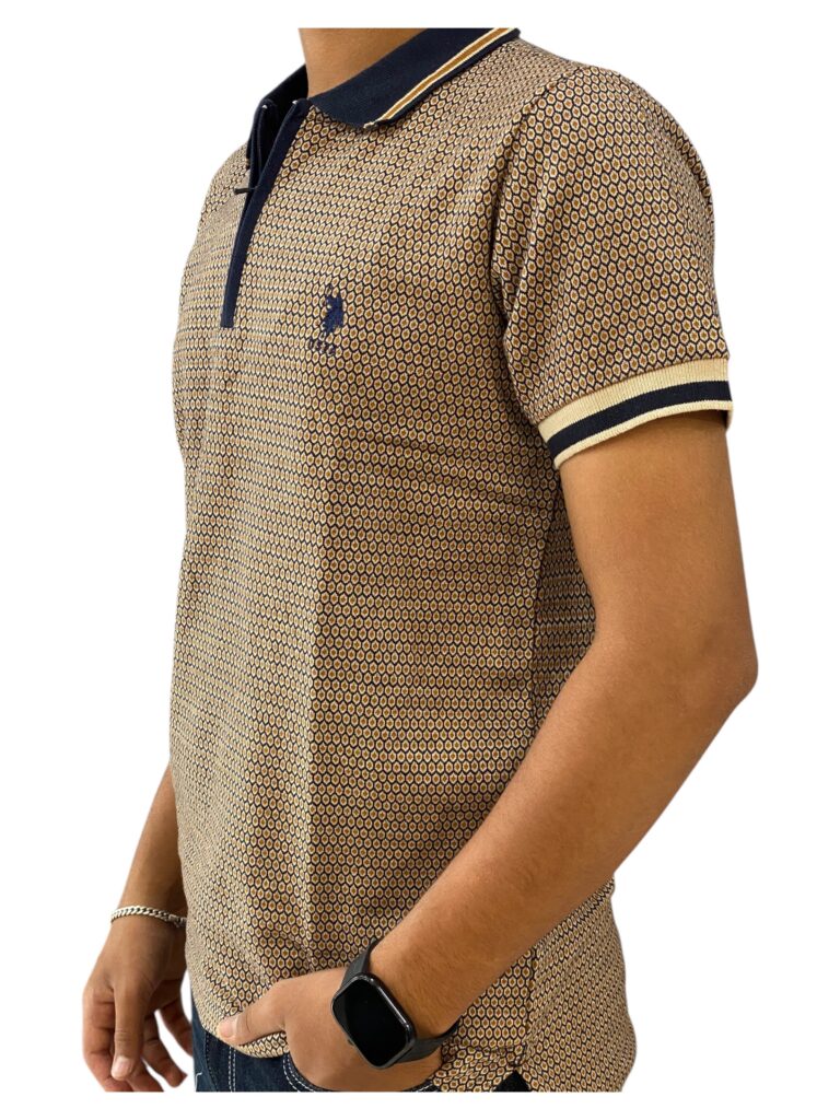 U S POLO COLLARED T-SHIRT - Image 2