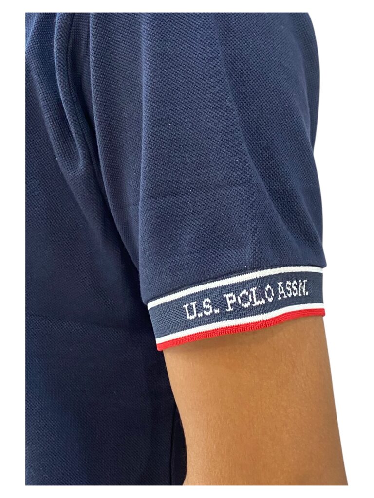 U S POLO COLLARED T-SHIRT - Image 3