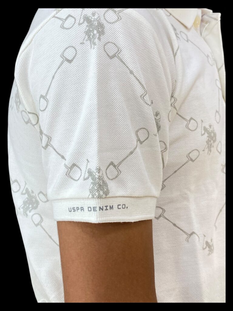 U S POLO COLLARED T-SHIRT - Image 4